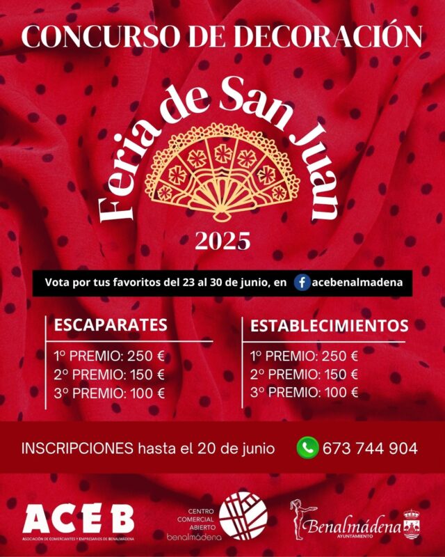 Cartel concurso Feria San Juan 2025 IG