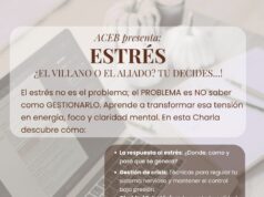 La sede de ACEB-ACCAB acoge el 5 de mayo un taller práctico y gratuito para gestionar el estrés