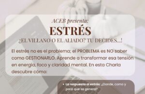La sede de ACEB-ACCAB acoge el 5 de mayo un taller práctico y gratuito para gestionar el estrés