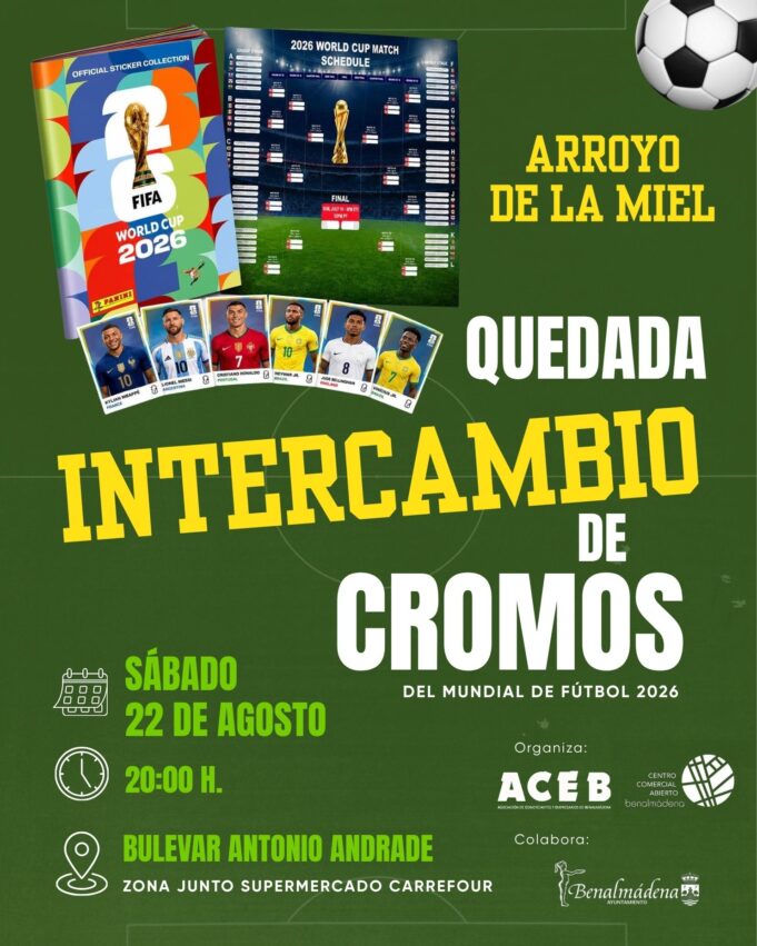 ACEB y ACCAB organizan el 22 de agosto una quedada para el intercambio de cromos de coleccionista