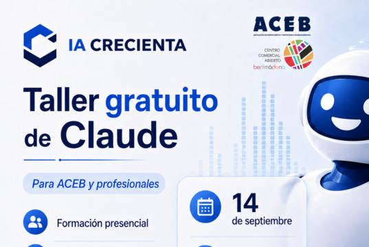 ACEB ofrece un taller práctico y gratuito para utilizar Claude